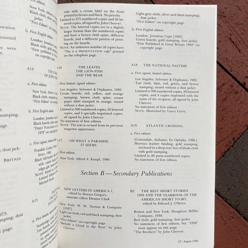 American Book Collector August 1986 Half Devil Half Priest Victorian Rare Books - Picture 7 of 9